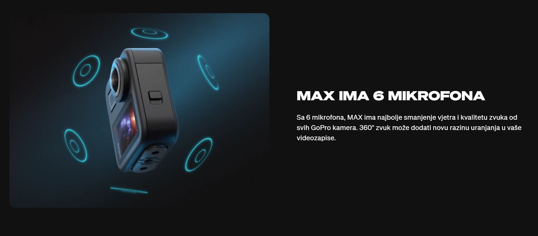 GoPro Max 360 Black akcijska kamera 04